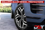Zalloys Professional Alloy Wheel Protectors Set of 4 - Metallic Silver - Fits 16" Rims