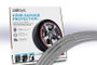 Zalloys Professional Alloy Wheel Protectors Set of 4 - Metallic Silver - Fits 16" Rims