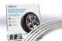 Zalloys Professional Alloy Wheel Protectors Set of 4 - Arctic White - Fits 17" Rims