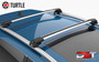 HYUNDAI i30 CW 07-11 - Air 1 Silver Lockable Cross Bar Roof Rack Set