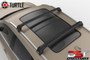 FIAT PANDA HATCHBACK 12-on - Air 2 Black Lockable Cross Bar Roof Rack Set
