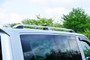 Silver Turtle Roof Rails Shown on a Volkswagen T5 T6