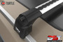 SEAT LEON ST 13-on - Air 2 Silver Lockable Cross Bar Roof Rack Set