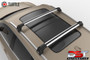 SEAT IBIZA ST 10-17 - Air 2 Silver Lockable Cross Bar Roof Rack Set