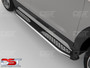 Plus Silver Running Board Side Steps For FIAT FIORINO 2008-onwards