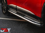 Plus Black Running Board Side Steps For VAUXHALL GRANDLAND X 2018-onwards
