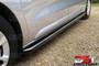 Vivaro Trafic Side Bars in Powder Coated Black 2001-14 and 2014-on Long Wheel Base (LWB)