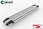 CAN Automotive Brilliant XP1 Silver Side Steps Running Boards For your Vehicle