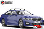 Turtle Air 3 Silver Fix Point Roof Rack For BMW 3-SERIES SEDAN (F30) 2012-2019