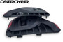 Air Vent Covers (V6 Logo) Red Highlights For Ford Ranger T9 2023-on