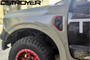 Air Vent Covers (V6 Logo) Red Highlights For Ford Ranger T9 2023-on