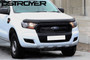 Acrylic Black Bonnet Deflector For Ford Ranger T6 2012-2015