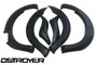Dstroyer 3" Black Wheel Arch Kit For Ford Ranger T6 2012-2015