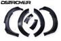 Dstroyer 9" Black Wheel Arch Kit For Ford Ranger T9 Wildtrak 2023-on