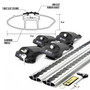 Turtle Air 1 Black Cross Bars for Ford Transit Custom 2023-on