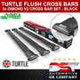 Ford Transit Custom 2023-on Cross Bars 3 Pack - Black