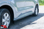 ABS Gloss Black REAR Bumper Splitter Diffuser For Ford Transit Custom 2023-on