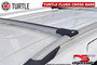 Ford Transit Courier Cross Bars Set for Roof Rack Rails - Silver 2024-on