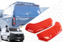 Painted Twin Door Rear Spoiler For Ford Transit Custom 2024-on - Race Red