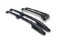FORD Transit Custom roof rack rail and lockable crossbar set - 2023-on - LWB - Black