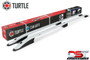 VW T7 Transporter roof rack rail set - 2025-on - LWB - Silver