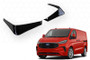 DST Front Canard A for Ford Transit Custom 2024-on - Gloss Black