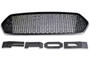 DST Grille 2018-2023 for Ford Transit Custom - Matt Black