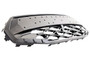 DST Grille Panel for Ford Transit Custom 2024-on - Matt Black