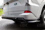 DST Rear Bumper for Ford Transit Custom 2024-on - Gloss Black