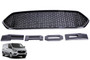 DST Grille 2018-2023 Panel F for Ford Transit Custom - Gloss Black