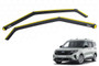 Niken In Channel 2pcs Wind Deflectors For Ford Courier 2024-on