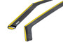 Niken In Channel 2pcs Wind Deflectors For Ford Courier 2024-on