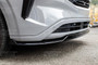 DST Front Splitter 3-Pieces V2 for Ford Transit Custom 2024-on - Gloss Black