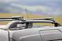 FORD GRAND TOURNEO CONNECT LWB 2014> Roof Rack Rails & Lockable Cross Bars Set - Black
