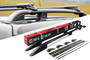 Expert Dispatch Pro Ace L1 2017-on Roof Rack Rails & Lockable Cross Bars Set - Black