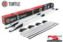 Mercedes Vito LONG 2004-19 Roof Rack Rails & Lockable Cross Bars Set - Silver