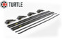 Mercedes Vito COMPACT 2004-19 Roof Rack Rails & Lockable Cross Bars Set - Black