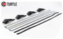 Renault Trafic II SWB 2014-on Roof Rack Rails & Lockable Cross Bars Set - Silver