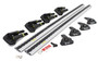 VW T5 T6 Transporter Lockable Cross Bar Set Turtle Pro 1 - Satin Silver 2003-15-on - Same great quality but half the price of Thule Roof Bars