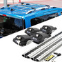 Peugeot Bipper Fiat Fiorino Citroen Nemo Lockable Cross Bar Set Turtle Pro 1 - Satin Silver 2008-on - Same great quality but half the price of Thule Roof Bars