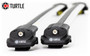 Ford Connect Lockable Roof Bar Set Turtle Air 1 - Silver 2003-14