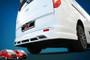 DST Pro REAR BUMPER SPOILER Ford Transit Custom 2012-on Unpainted