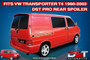 DST-PRO VW TRANSPORTER T4 1990-2003 TAILGATE SPOILER