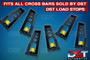 Cross Bars Load Stop Set for all DST Roof Rack Cross Bars 
