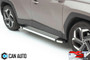 CAN Automotive Brilliant XP1 Silver Side Steps Running Boards For your Vehicle