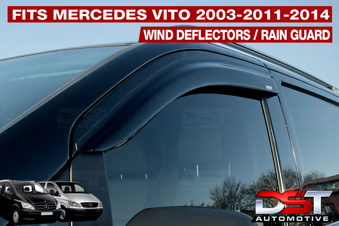 Mercedes Vito Wind Deflector Vito Rain Guard Accessories