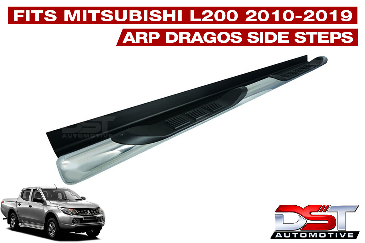 Mitsubishi L200 Side Bars | Mitsubishi L200 Steps and Chrome Accessories