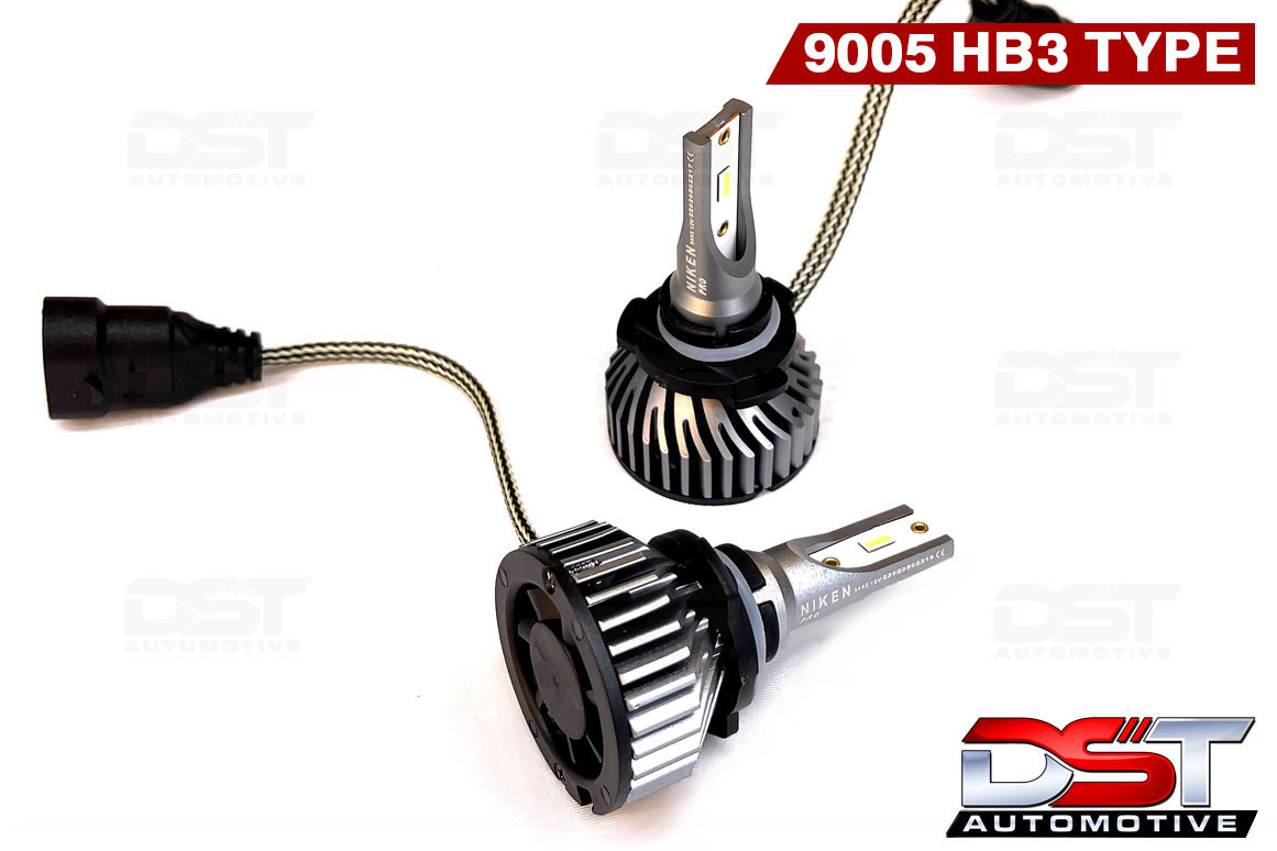 9005 HB3 LED Headlight Bulbs 8000LM, DST Set of 2 | EU Approved