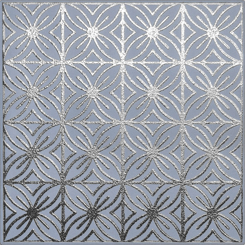 8x8 Azzurro Metal Carpet