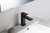 Three Hole 8" Widespread Two Handle Bathroom Faucet Matte Black 196.2000MB